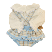 RAHIGO - Tartan Three Piece Set - Blue
