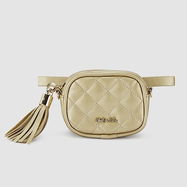 ABEL & LULA - Quilted Mini Bag - Gold