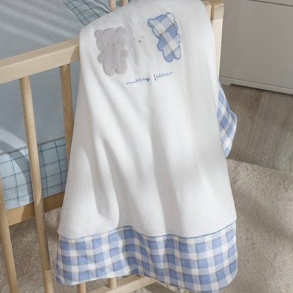 MAYORAL - Bear & Bunny Blanket - White