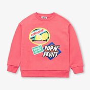 CWOP - Tutti Frutti Sweatshirt & Cycling Shorts - Coral