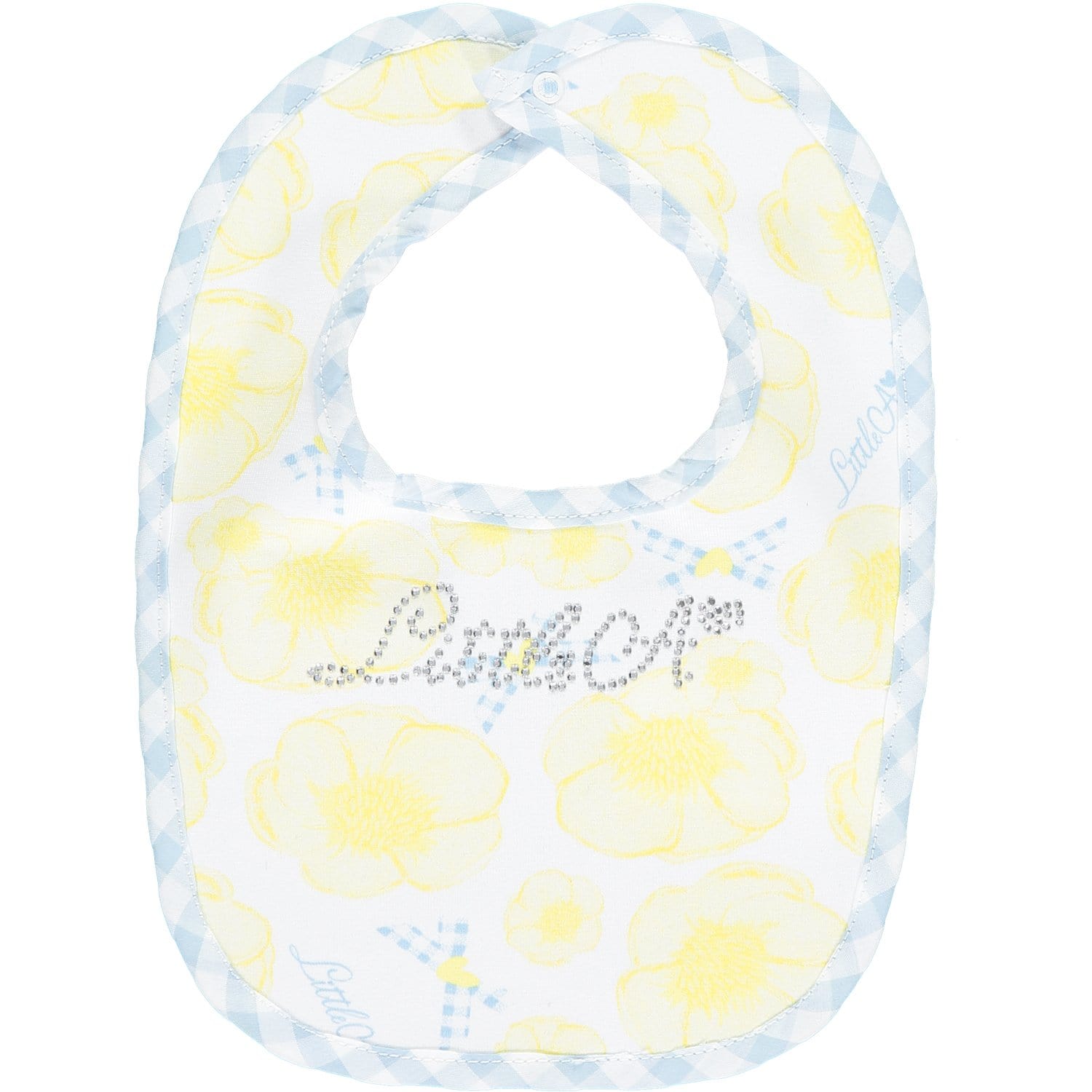 LITTLE A - Christina Buttercup Bib  - Lemon