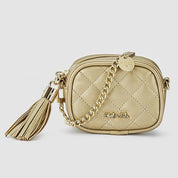 ABEL & LULA - Quilted Mini Bag - Gold