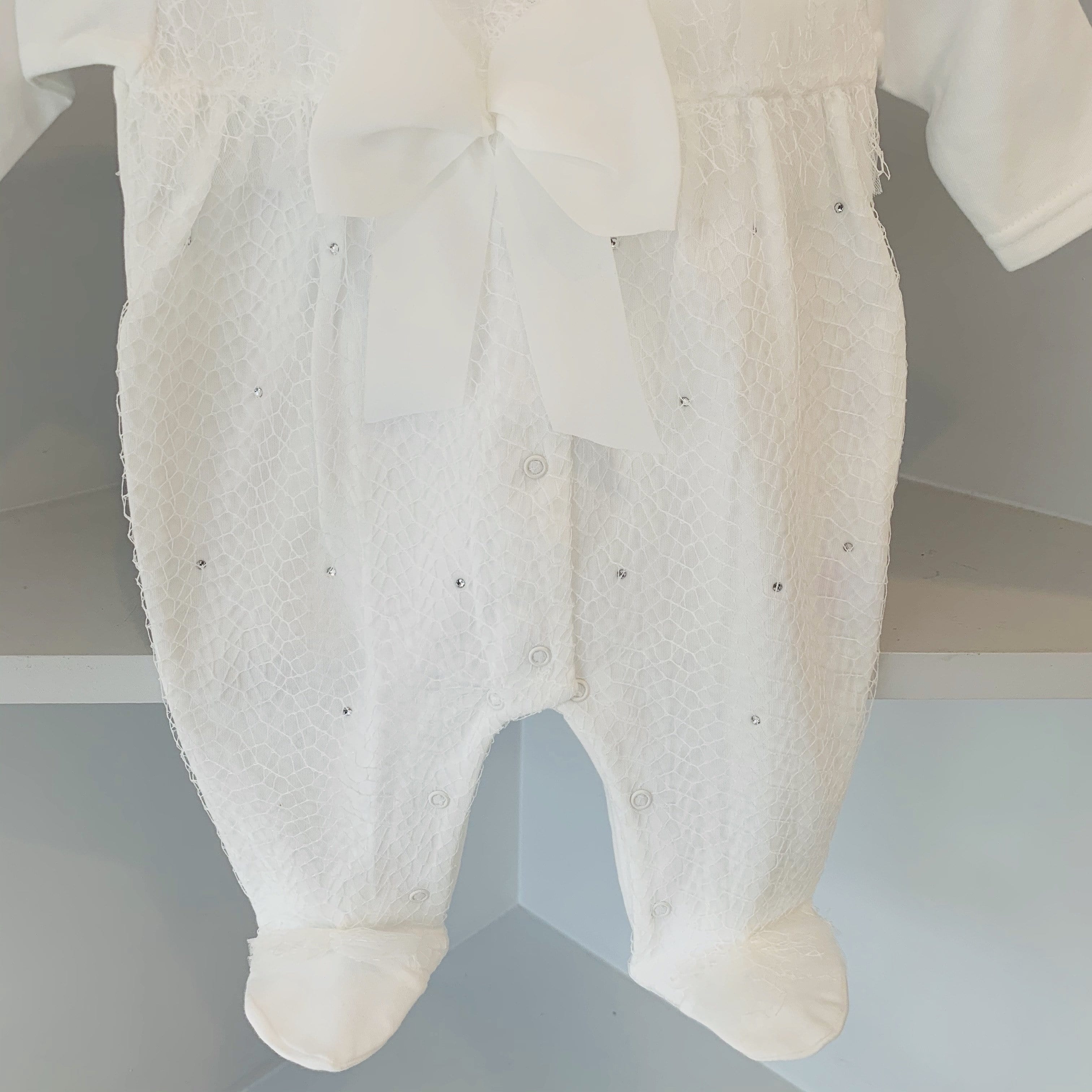 SOFIJA - Charlotte Babygrow - Cream