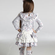 A DEE - Magnolia Print Frill Dress - Floral