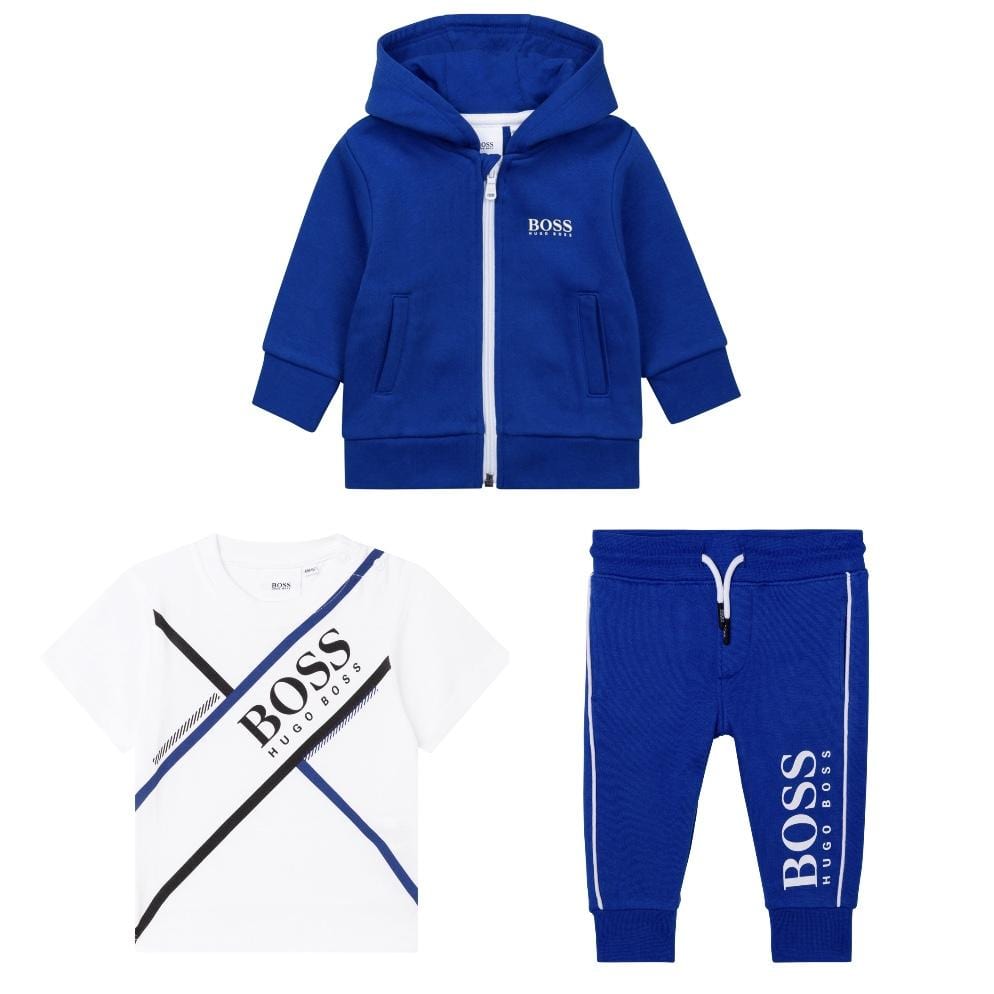 HUGO BOSS - Three Piece Tracksuit -  Royal Blue