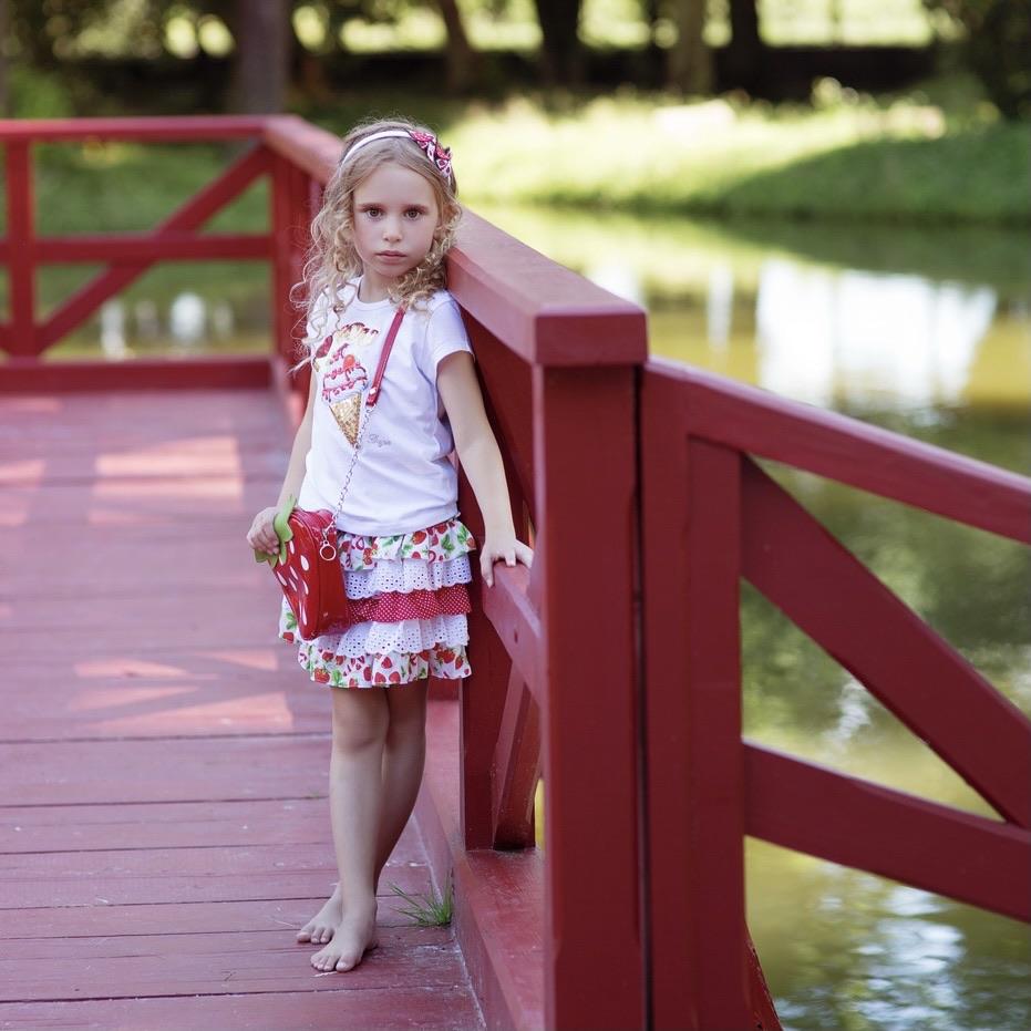 DAGA - Strawberry Print Tunic & Leggings Set main image 0