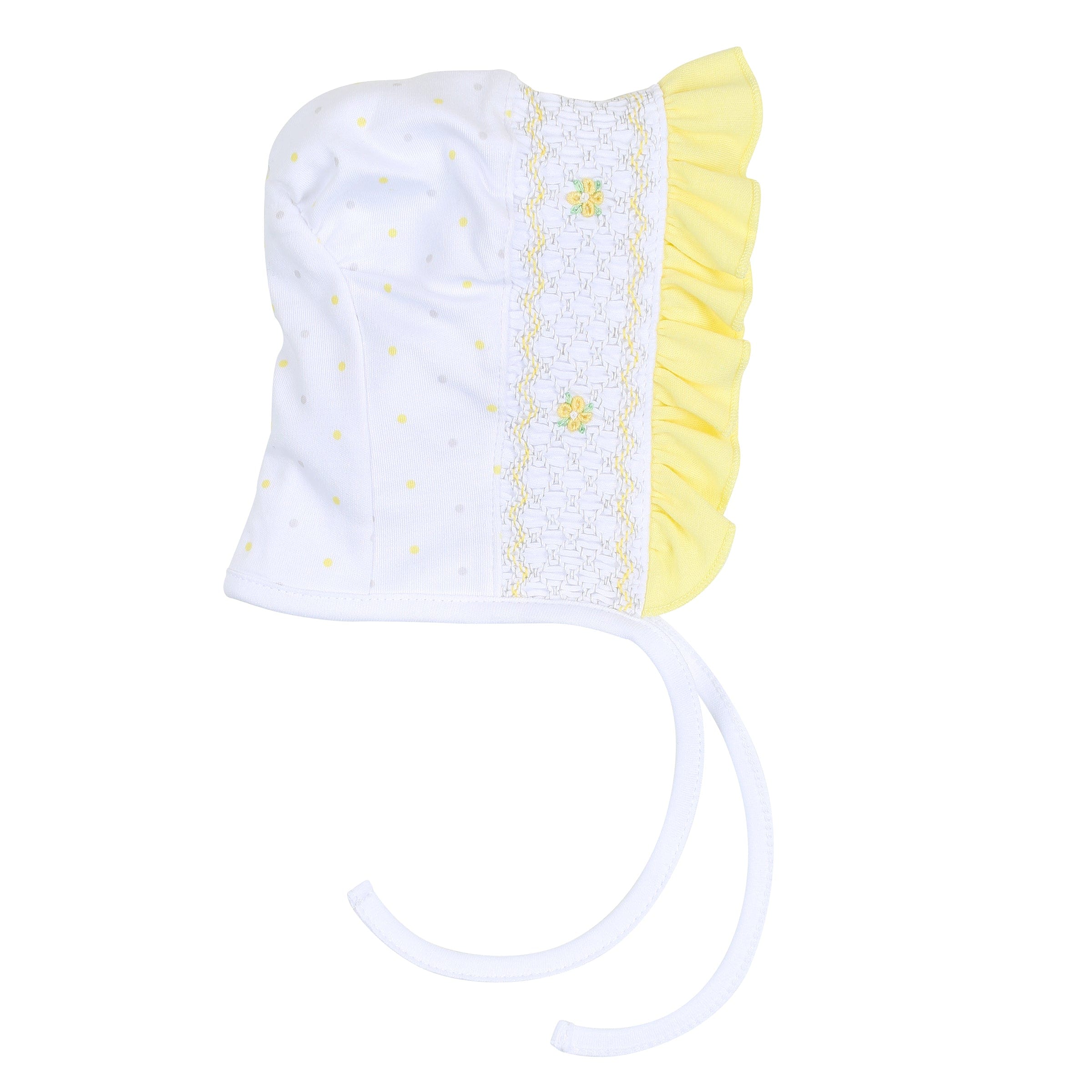 MAGNOLIA BABY - Ellens Spring Classics Smocked Four Piece Set  - White