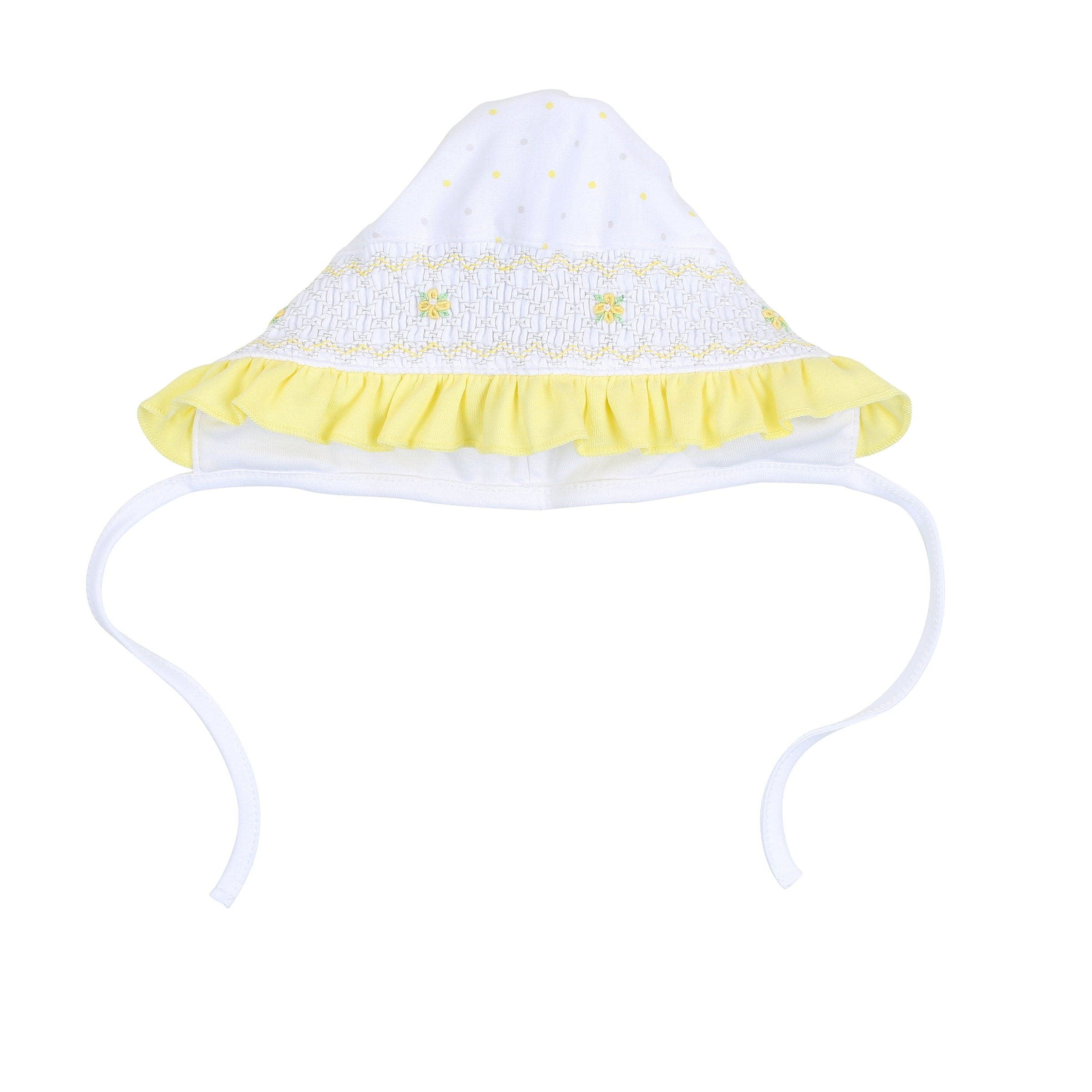 MAGNOLIA BABY - Ellens Spring Classics Smocked Four Piece Set  - White