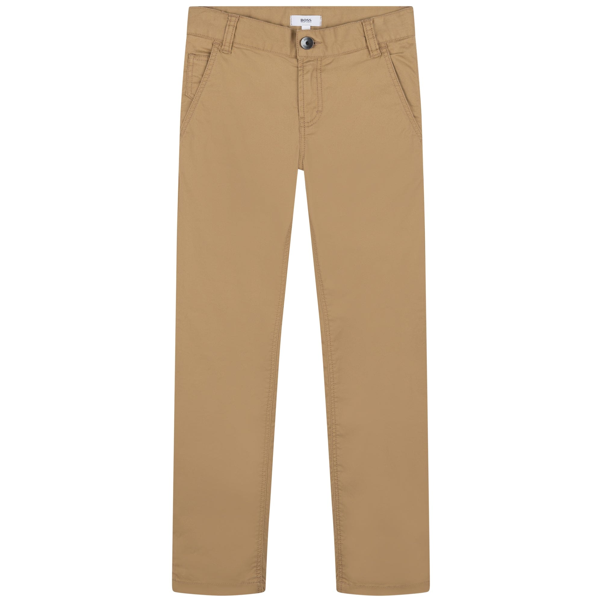 HUGO BOSS - Trousers - Stone