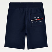 TOMMY HILFIGER - Rib Sweatshorts - Navy