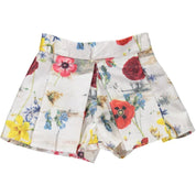 PICCOLA SPERANZA - Floral Skort Set - Cream