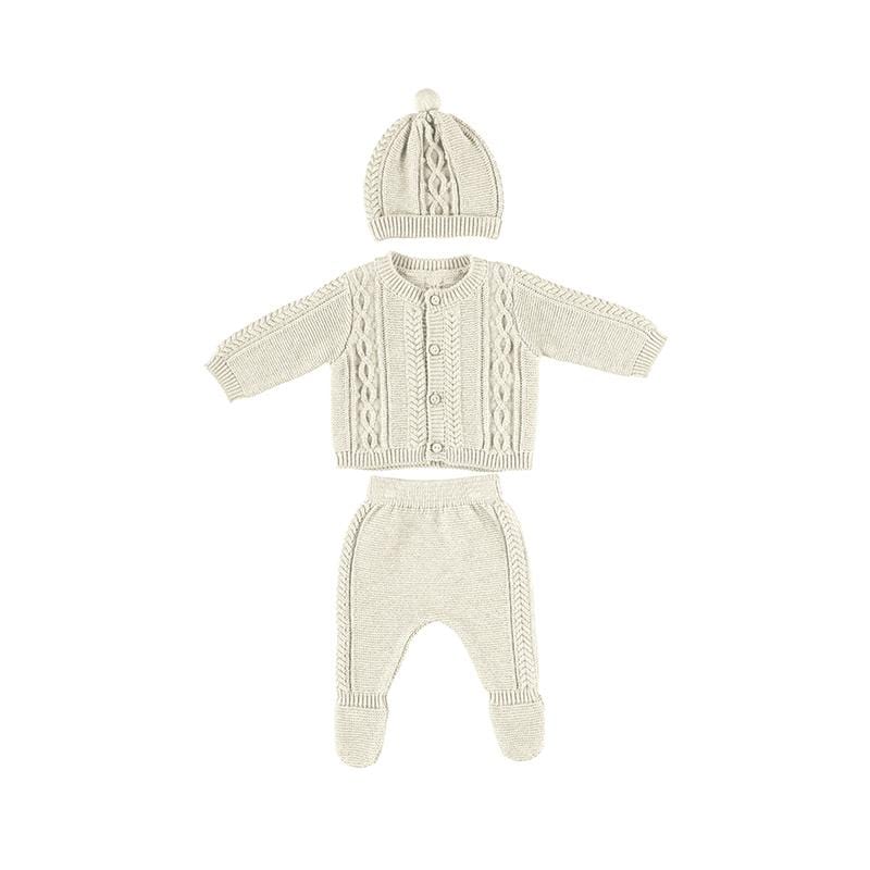 MAYORAL - Baby Three Piece Set - Cream