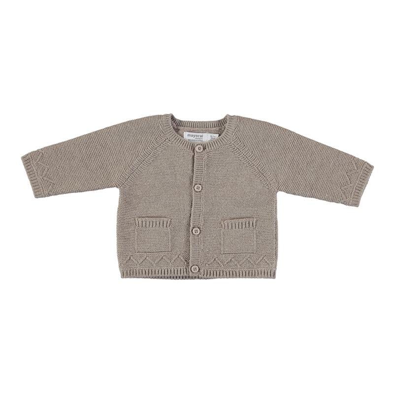 MAYORAL - Knit Cardigan - Brown