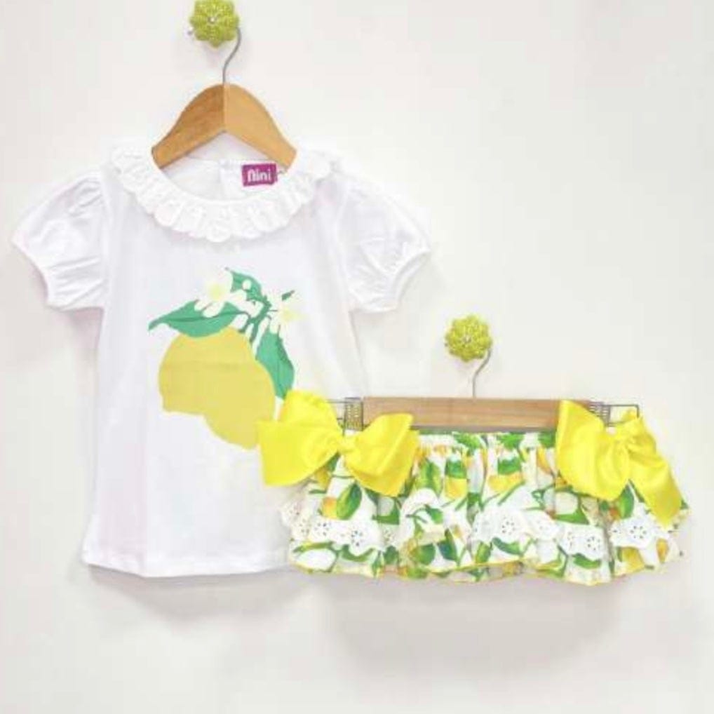 NINI - Lemon Jam Pant Set - Yellow