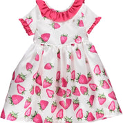 PICCOLA SPERANZA - Strawberry Party Dress - Pink