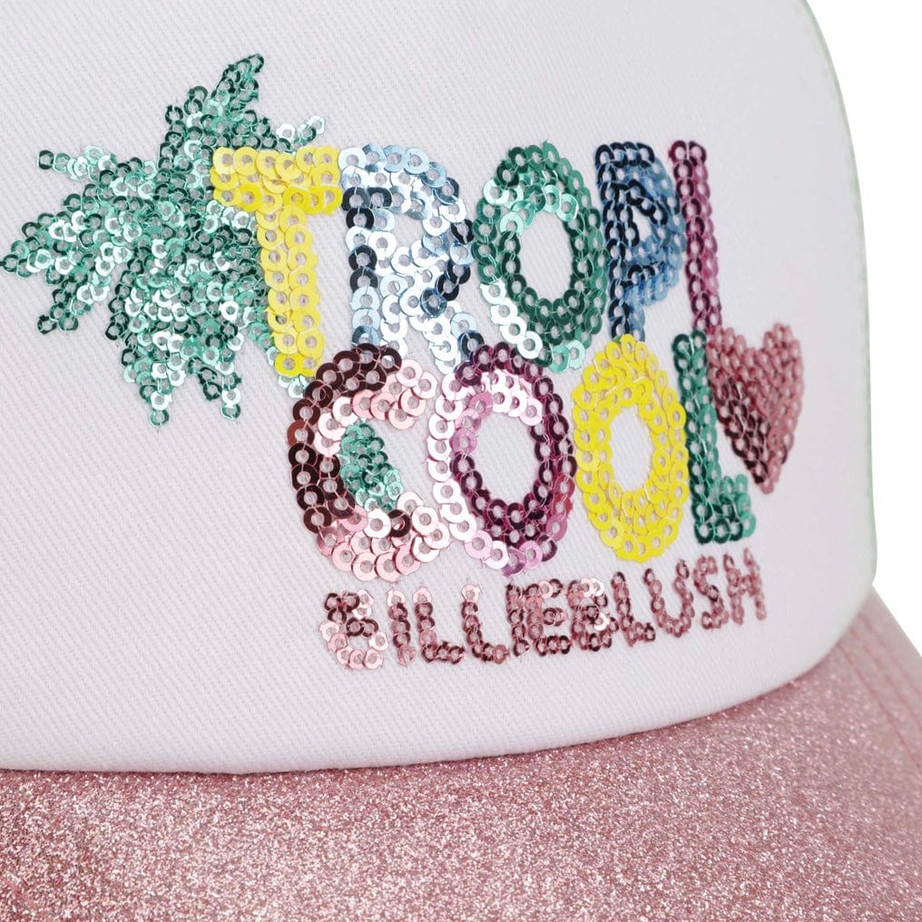 BILLIEBLUSH - Sequin Cap - Pink
