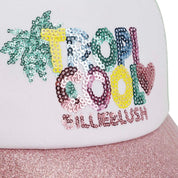 BILLIEBLUSH - Sequin Cap - Pink