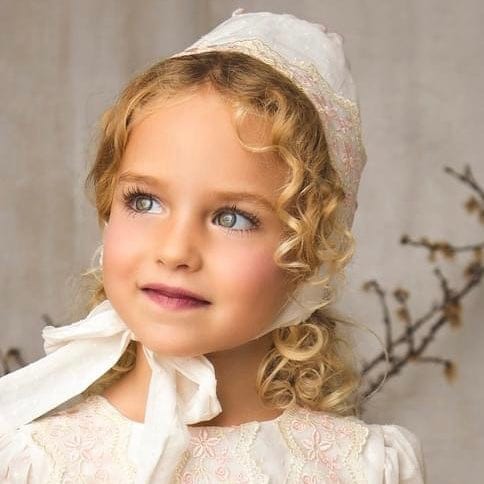 LA AMAPOLA - Princess Bonnet - Pink