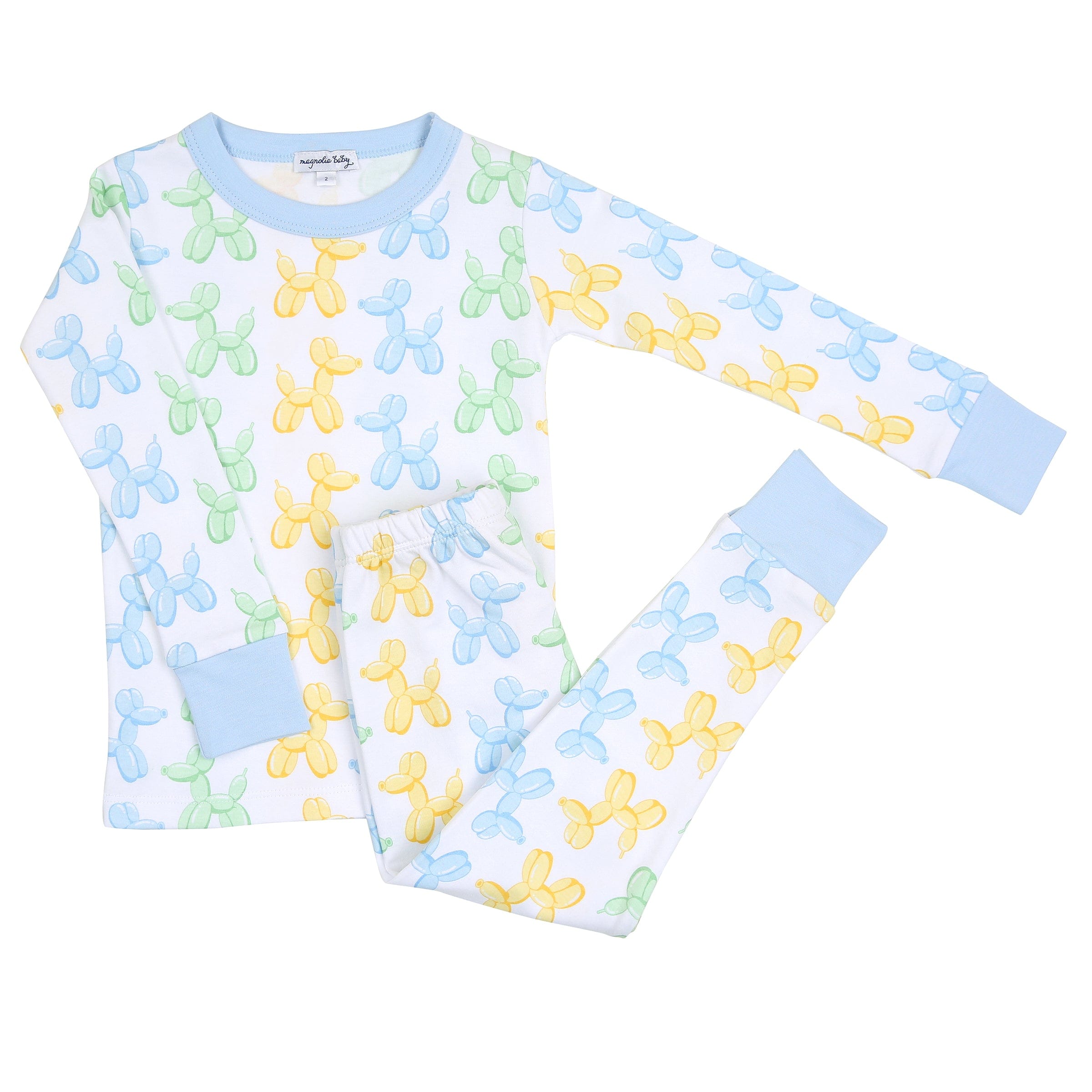 MAGNOLIA BABY -  Balloon Dogs Pyjamas - Blue