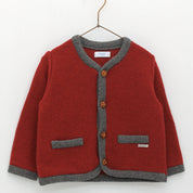 FOQUE - Three Piece Tartan Set - Red