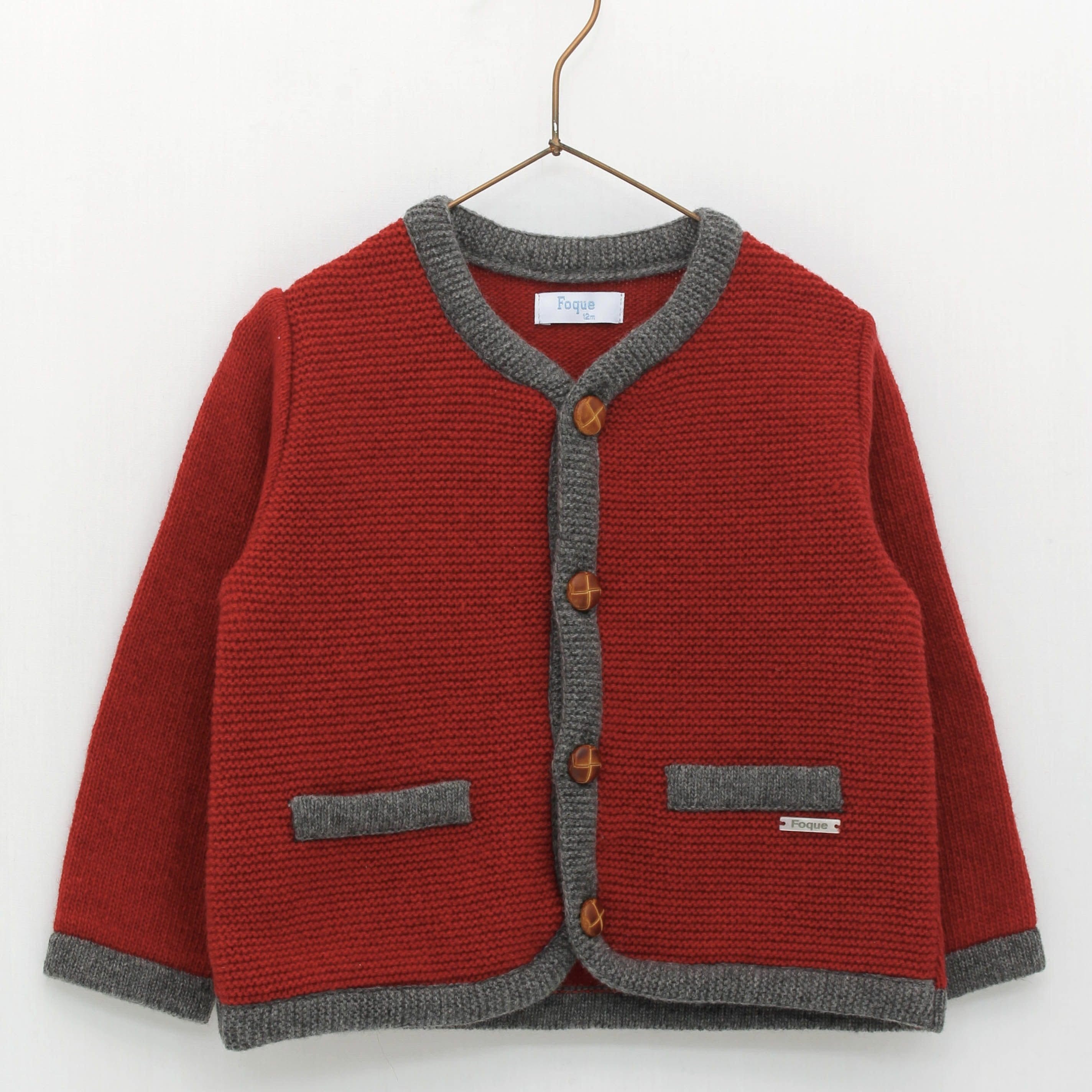 FOQUE - Three Piece Tartan Set - Red