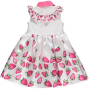 PICCOLA SPERANZA - Strawberry Blouse Dress - Pink