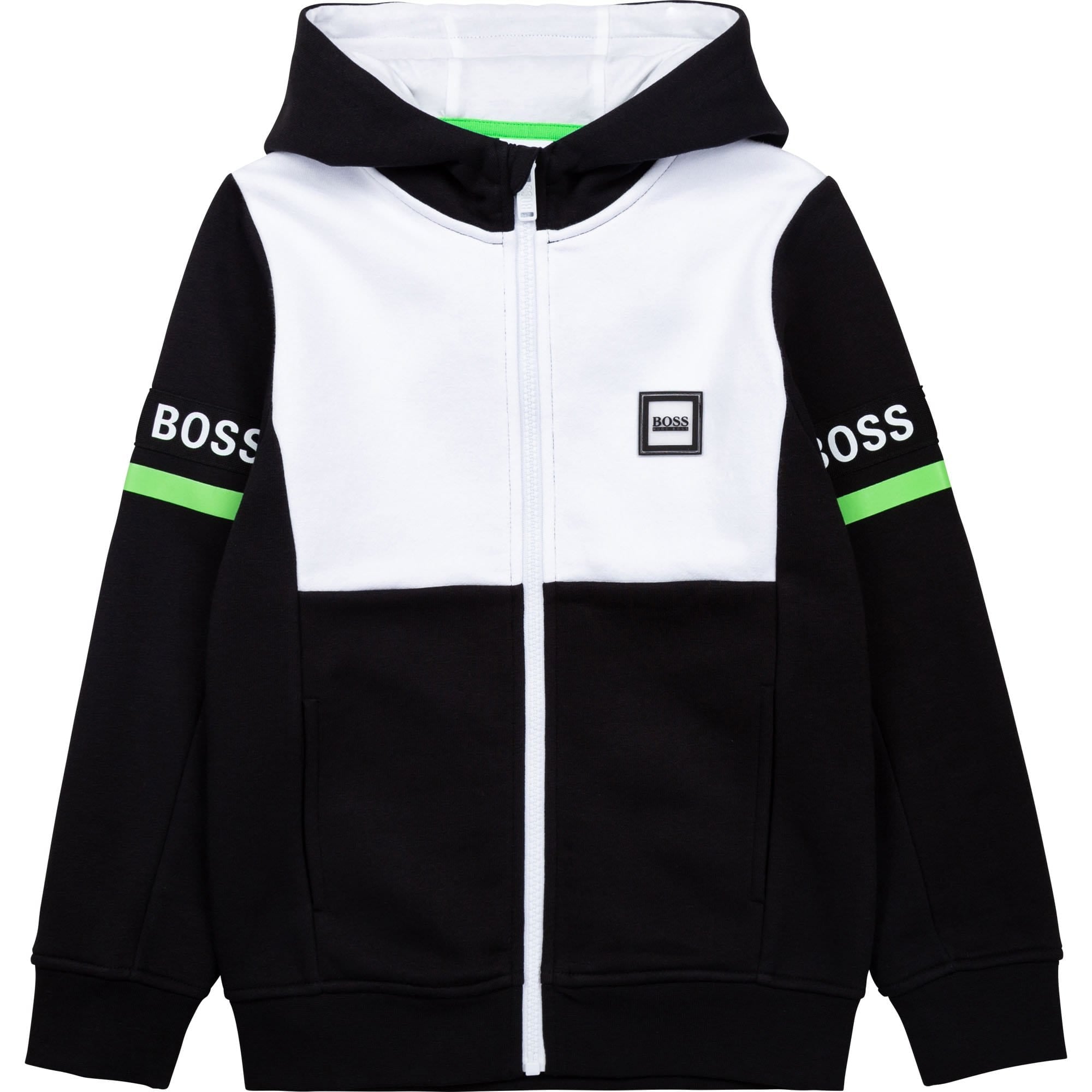 HUGO BOSS - Boys Two Piece Tracksuit Set - Green