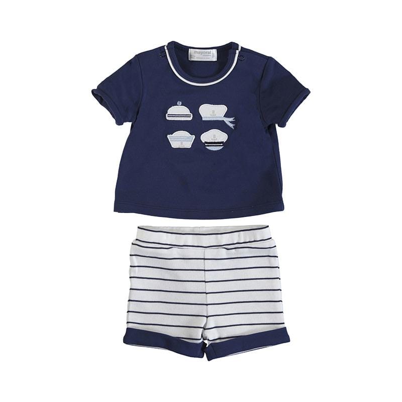 MAYORAL - Sailor Short Set - Navy