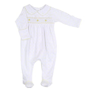 MAGNOLIA BABY - Ellens Spring Classics Smocked Four Piece Set  - White
