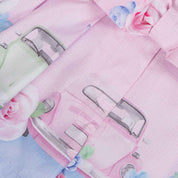 LAPIN HOUSE - Top & Car Short Set - Pink