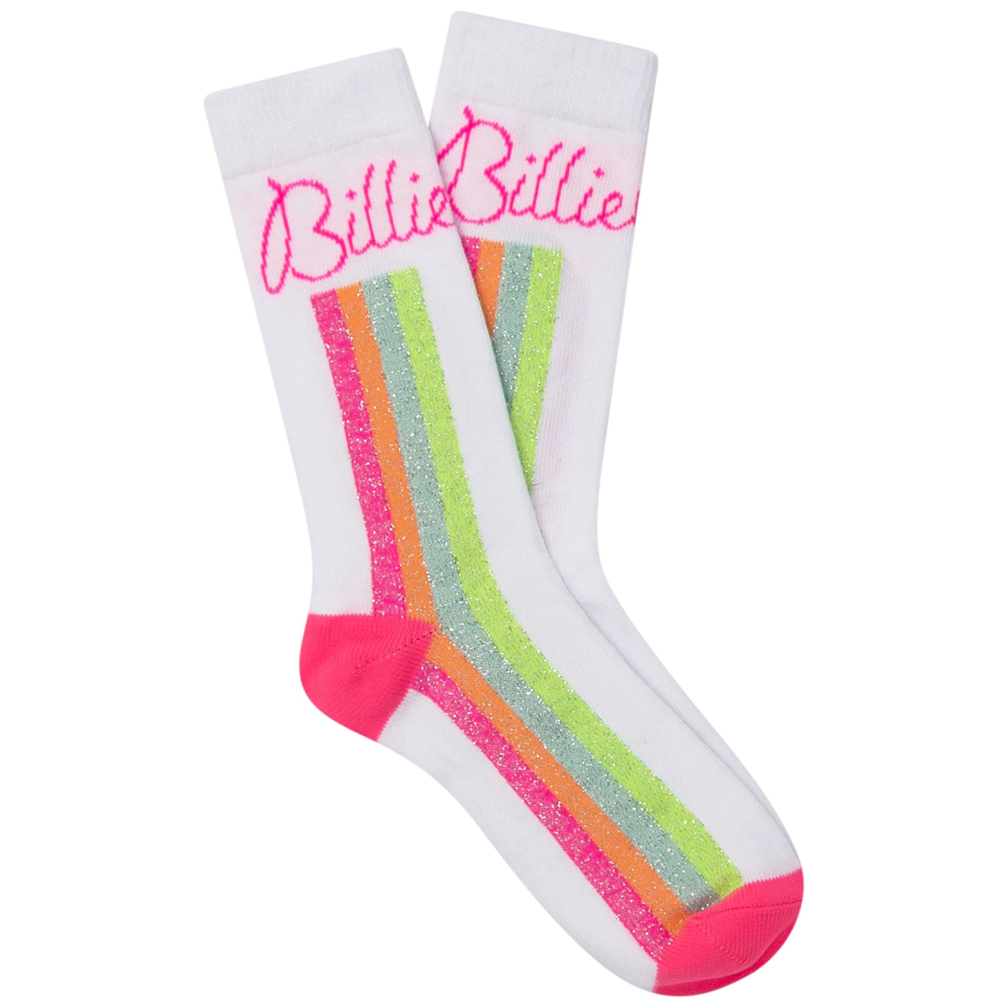 BILLIEBLUSH - Rainbow Solid Socks - Pink