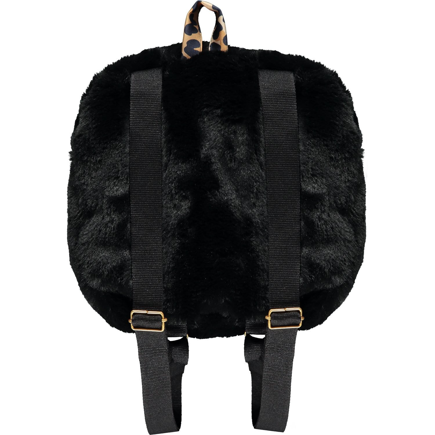 A DEE - Wild About Big Cats Faux Fur Bag - Black
