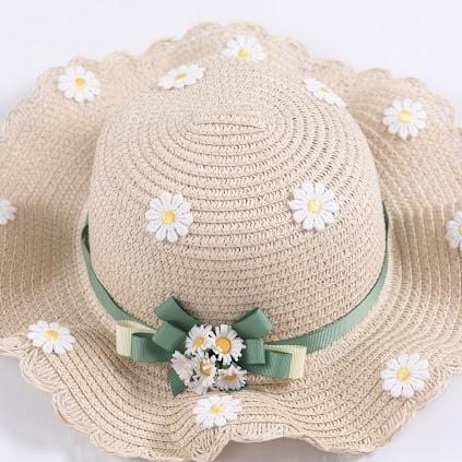 Daga - Daisy Hat - White
