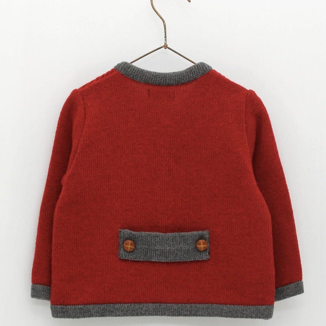 FOQUE - Three Piece Tartan Set - Red