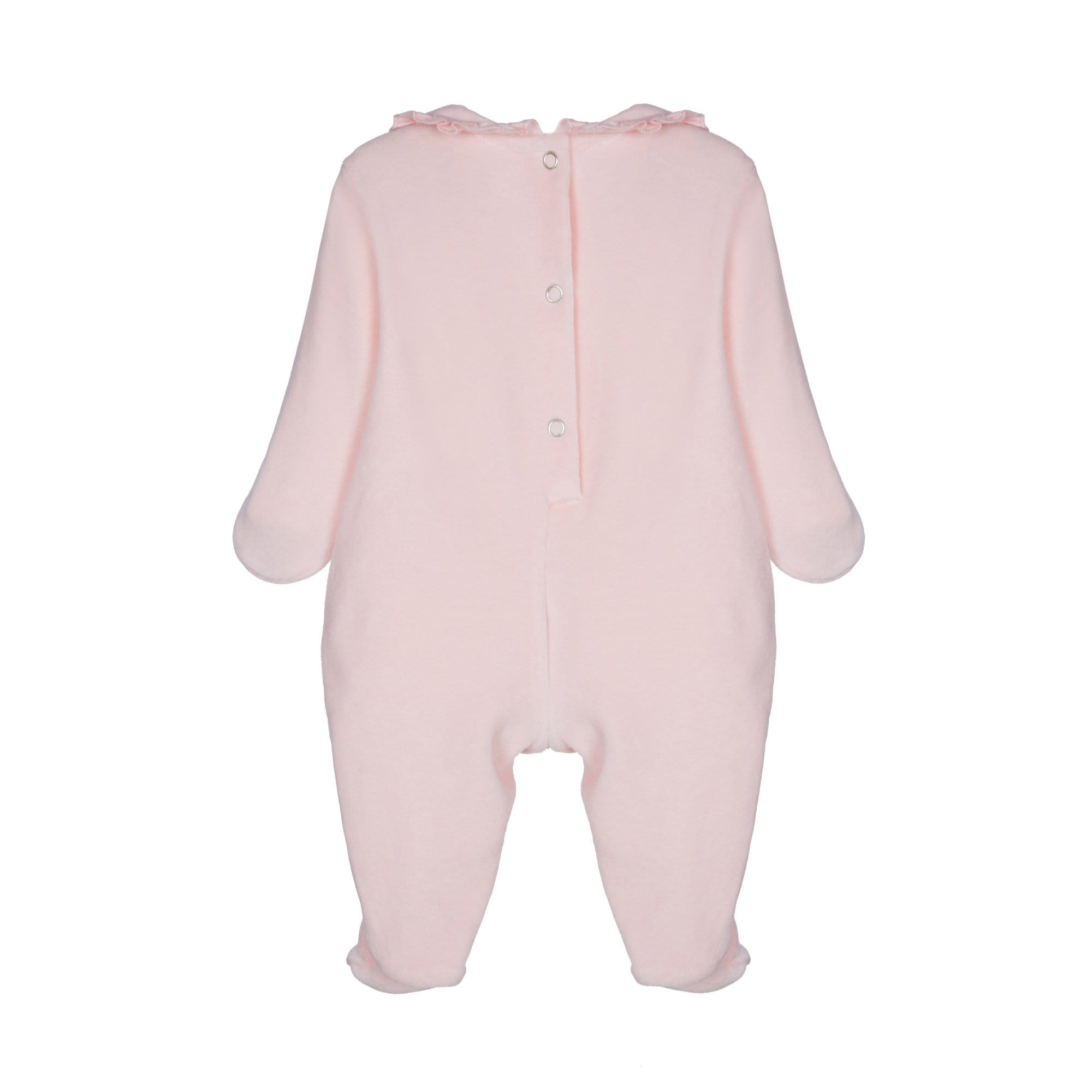 LAPIN HOUSE - Rose Bear Babygrow & Hat - Pink