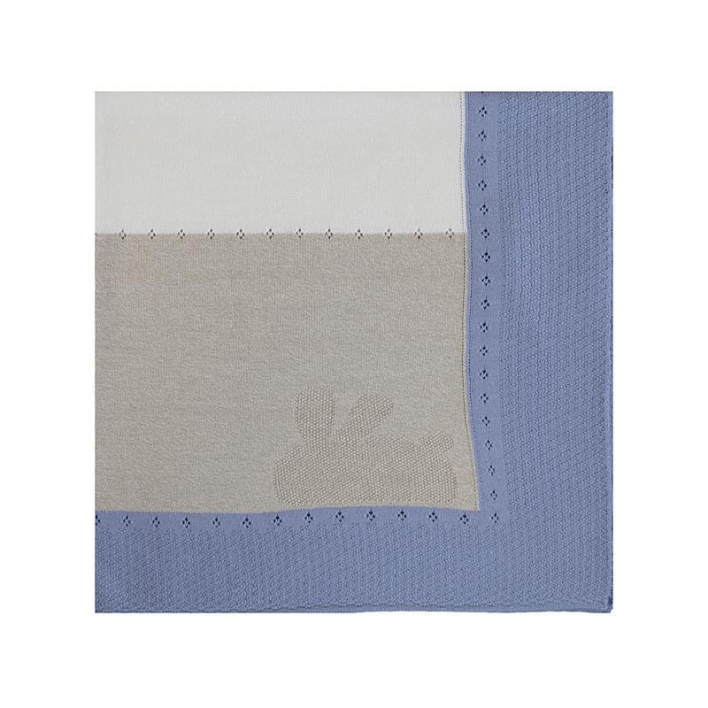 MAYORAL - Knit Blanket - Blue