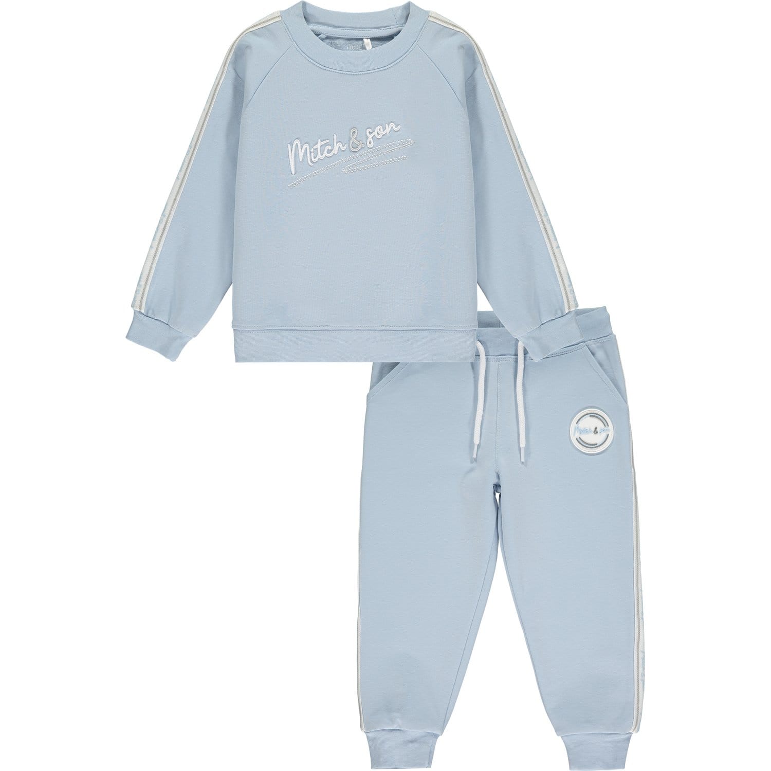 MITCH & SON - Anthony Signature Tracksuit - Pale Blue