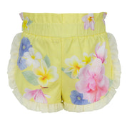 LAPIN HOUSE - Floral Top & Short Set - Lemon