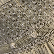 HANDMADE CARMEL SMOCK