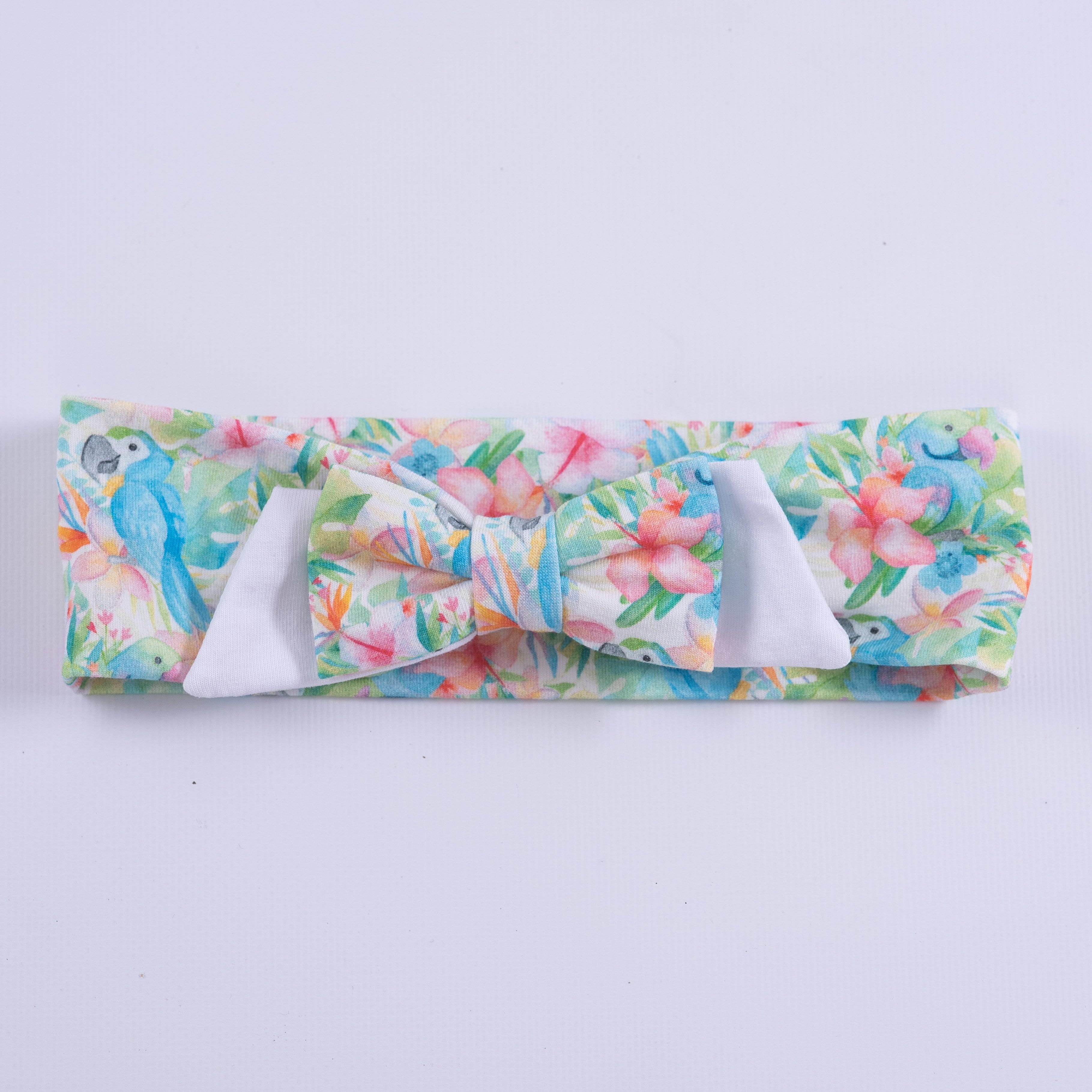 Daga - Parrot Stretch Hairband - Blue