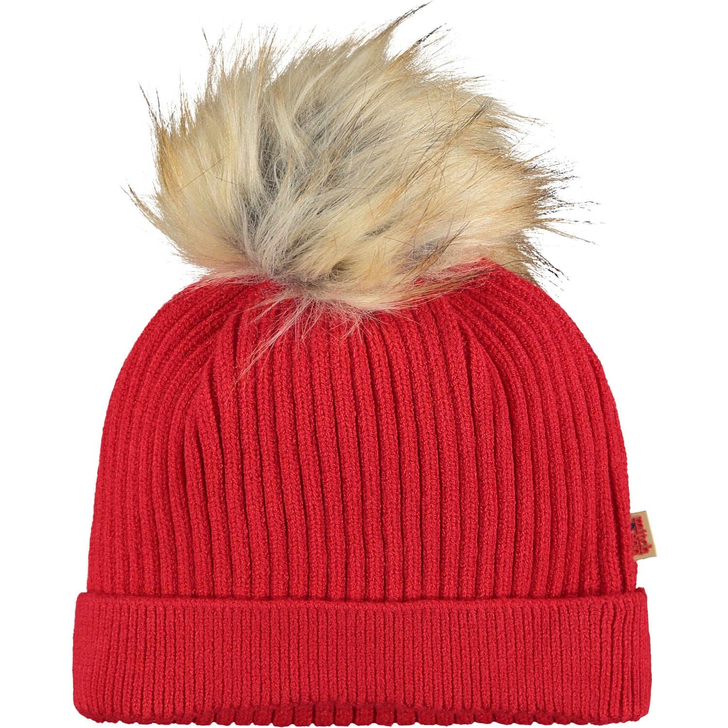 MITCH & SON - Frankie Knitted Pom Pom Hat - Red