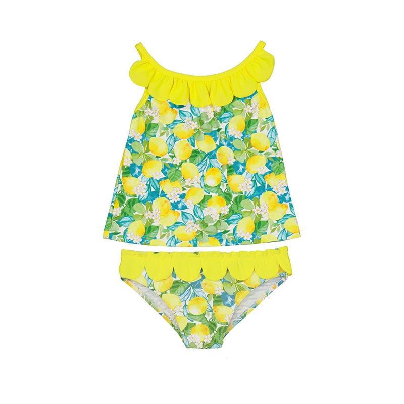 Mayoral Blue Sea Animals Shorts & Hat Swim Set