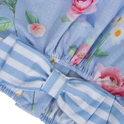 LAPIN HOUSE - Floral Blouse Set - Blue