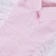 LAPIN HOUSE - Blouse & Car Short Set - Pink