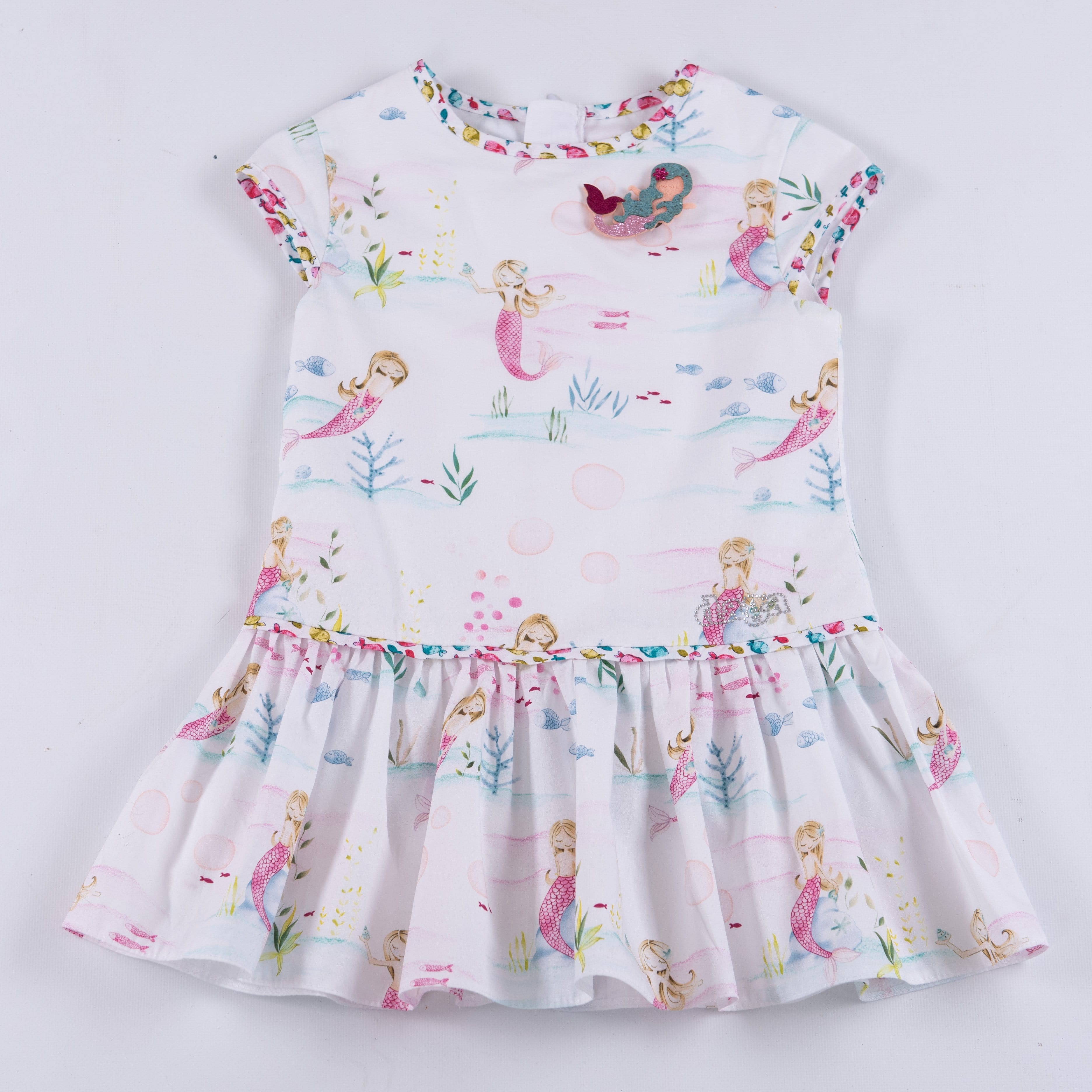 Daga - Mermaid Dress - White