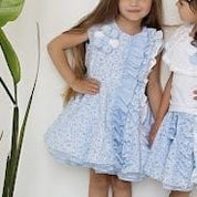 Daga - Flower Dress - Blue