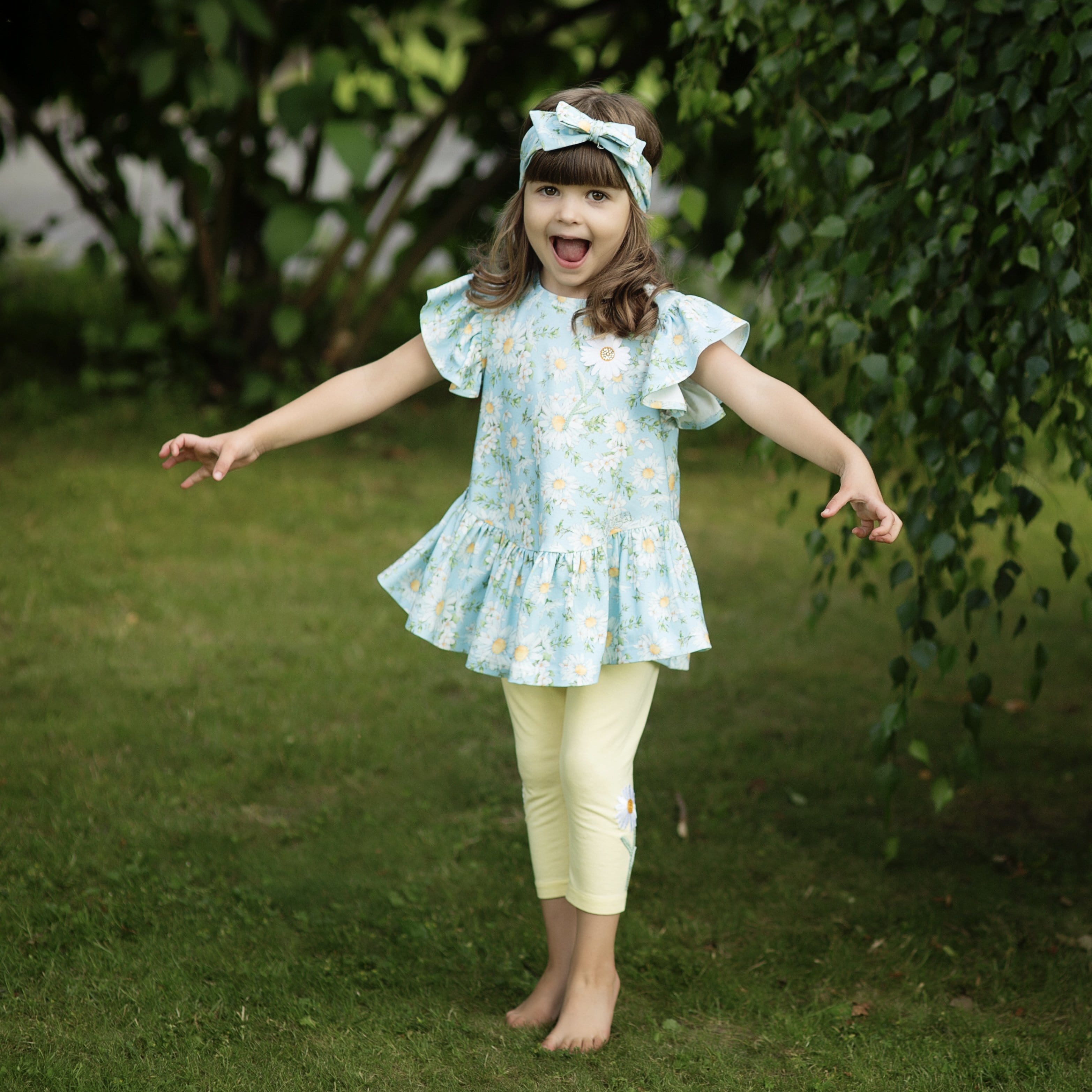 Daga - Daisy Legging Set - Yellow