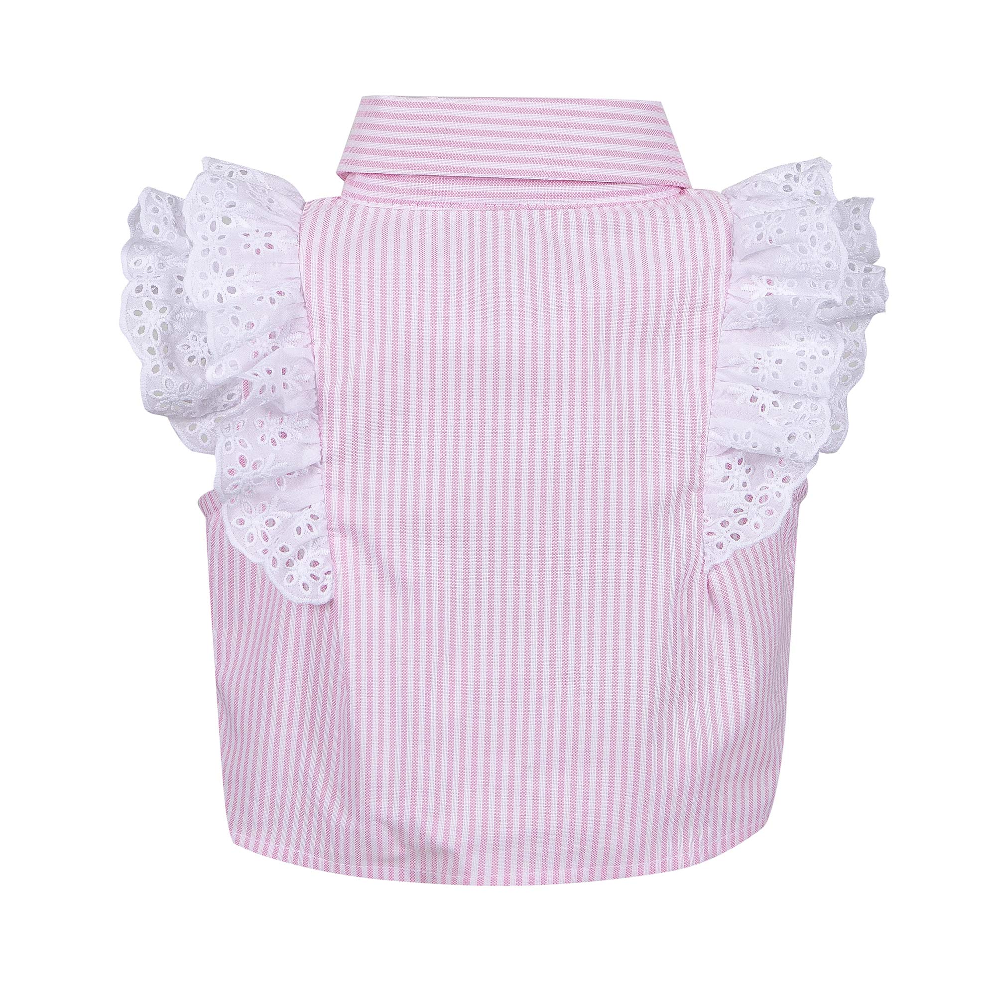LAPIN HOUSE - Blouse & Car Short Set - Pink