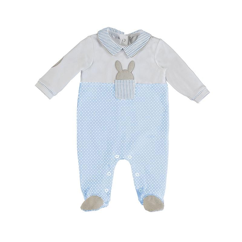 MAYORAL - Rabbit Onesie - Blue