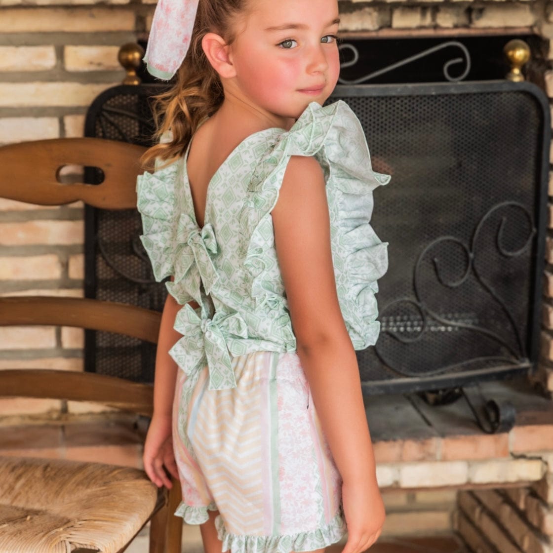 BABINE - Cinderella  Short Set - Blue main image 1